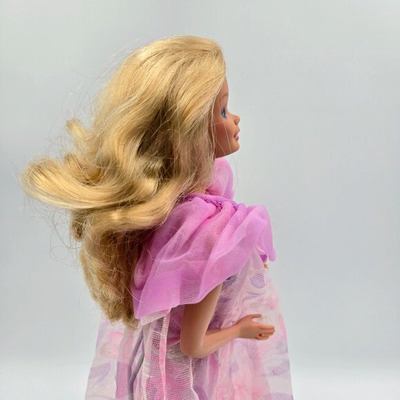 1984 Dreamtime Barbie Doll 9180 Original Gown And Robe Superstar Mattel Read - Picture 11 of 16